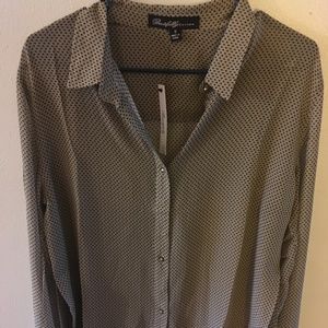 Small Beautifully Couture Sheer High-low Blouse